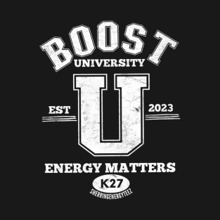 Boost University v2 White T-Shirt