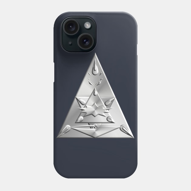 Illuminati all seeing eye Metal Phone Case by Prodanrage2018