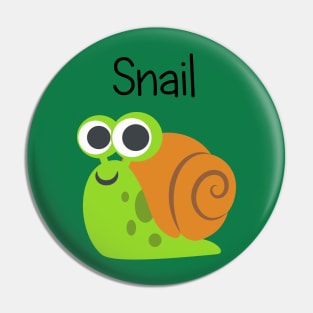 Bear Snail Pin