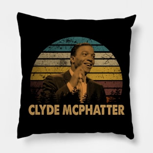 Timeless Rhythms with McPhatter on Your Chest Pillow