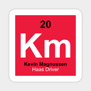 Kevin Magnussen Driver Element - 2022 Season Magnet