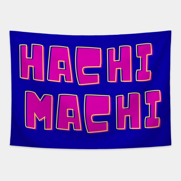 Hachi Machi - The Critic Tapestry by MinimalSpace