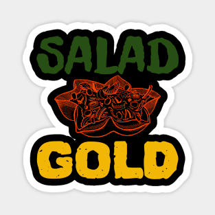 Salad Gold Magnet