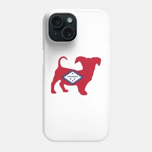 Chiweenie Dog Lover Arkansas Flag Phone Case
