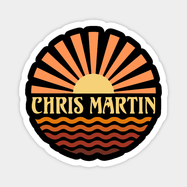 Graphic Circles Chris Name Lovely Styles Vintage 70s 80s 90s Magnet by BoazBerendse insect