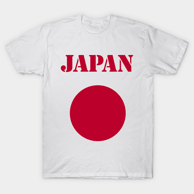 Japanese Japan Flag - Japan Flag - T-Shirt | TeePublic