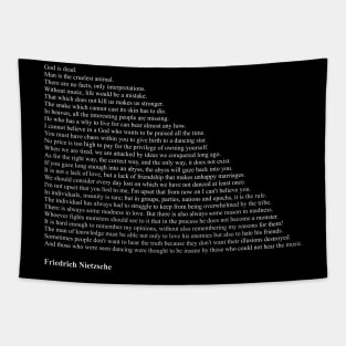 Friedrich Nietzsche Quotes Tapestry