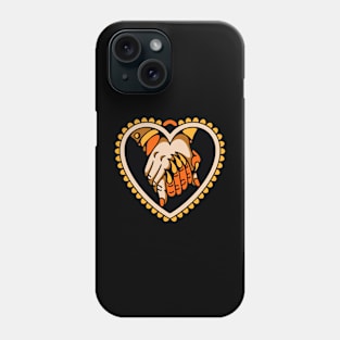 Heart hand devil Phone Case