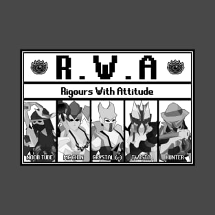 R.W.A - Black & White T-Shirt