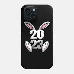 2023 With Rabbit Or Bunny Ears And Paws - Chinese New Year Phone Case