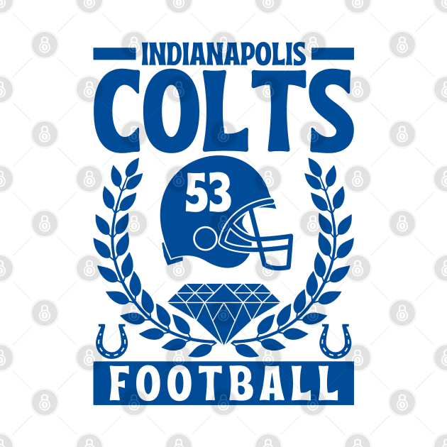 Indianapolis Colts 1953 American Football by Astronaut.co