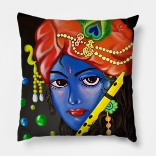 The Krishna Art Pillow