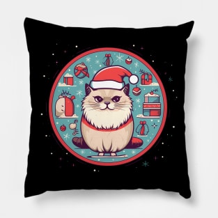 Ragdoll Cat Xmas, Love Cats Pillow