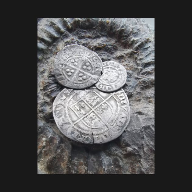 Metal detectorist, hammered coin by Diggertees4u