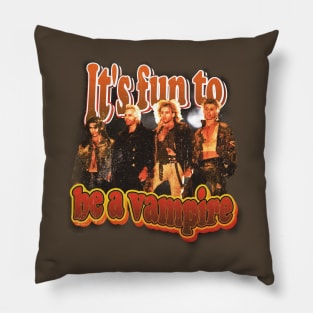 Its Fun To Be a Vampire Pillow