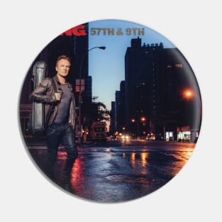 Sting - 57TH & 9TH Tracklist Album Pin