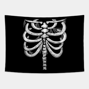 Skeleton Halloween Tapestry