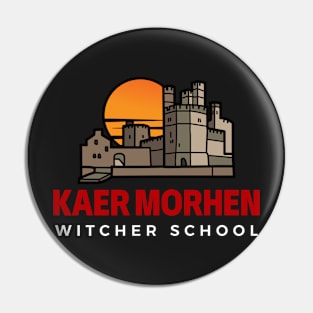 Kaer Morhen - Witcher School - Fantasy Pin