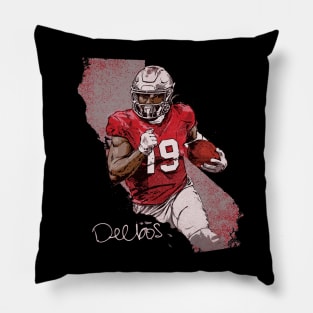 Deebo Samuel San Francisco City Map Pillow