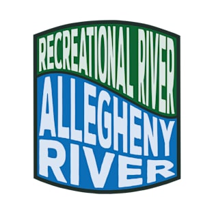 Allegheny River Recreational River wave T-Shirt