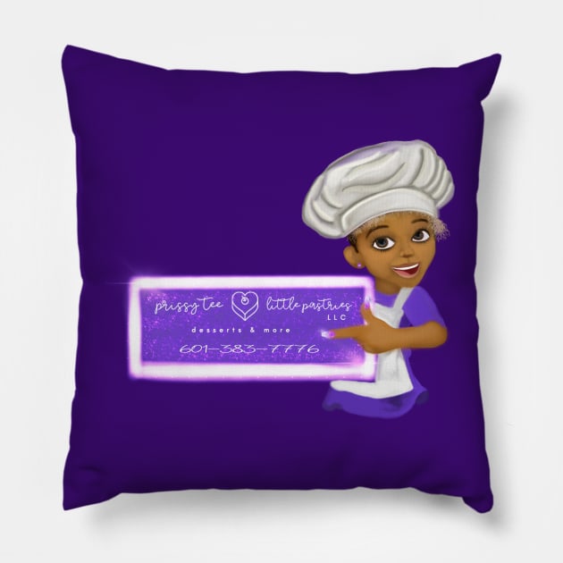 Prissy Tee Little Pastries Pillow by Sheila’s Studio