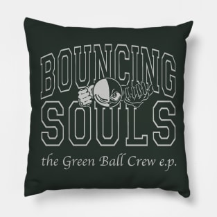 Bouncing Green Ball Pillow