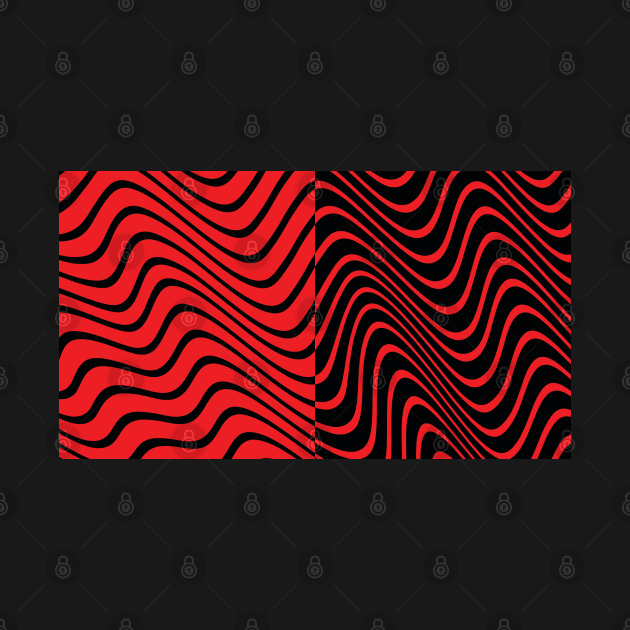 PewDiePie Wavy Pattern by hrcreates