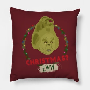 Christmas? Eww Pillow