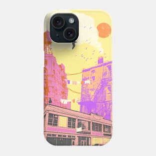 VINTAGE BUILDINGS Phone Case