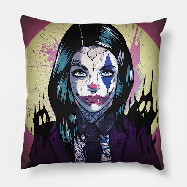 .M A D N E S S. Pillow by Killowcka