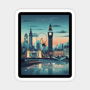 London, England, Big Ben, Travel Print, Travel Wall Art, Travel Home Décor, Travel Gift Art Magnet