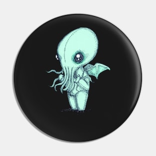 Plushie Cthulhu Pin