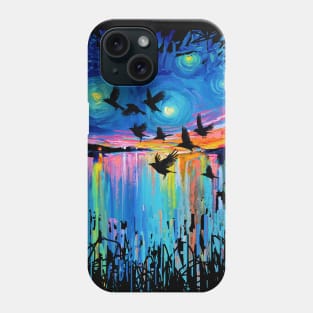 Murder At Sunset Phone Case