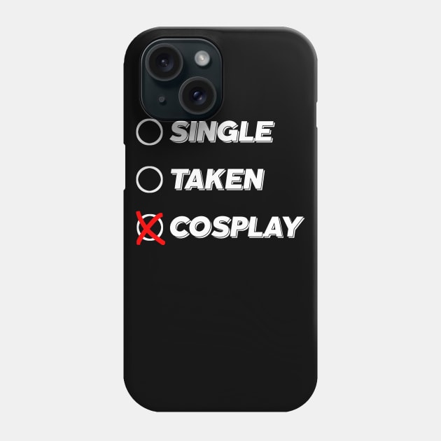 Cosplay Single Taken Gift Manga Anime Comic Phone Case by bigD