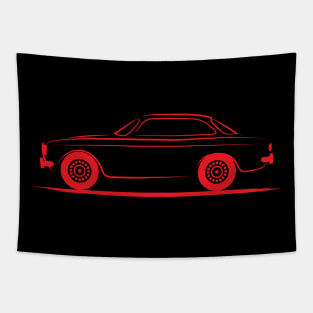 Alfa Romeo GTV GTA Red Tapestry