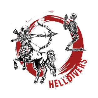 Helldivers skeletons T-Shirt