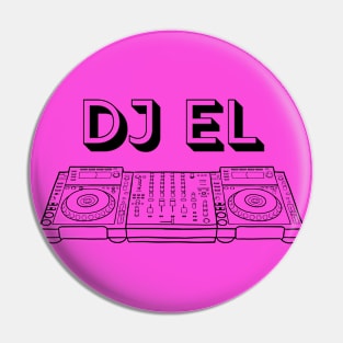 DJ EL brings the beat! Pin