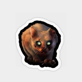 Zombie Cats Magnet