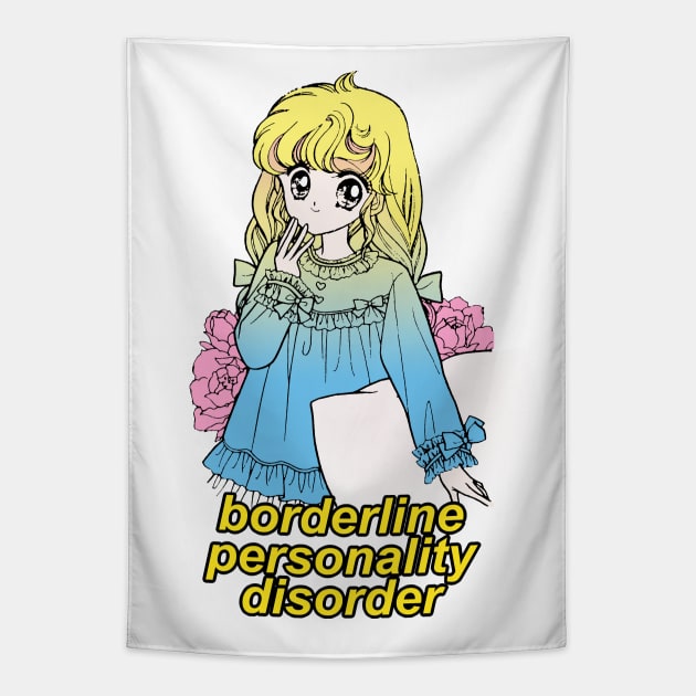 Borderline Personality Disorder Tapestry by DankFutura