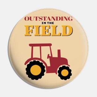 Vintage Tractor Legend Farmer Pin