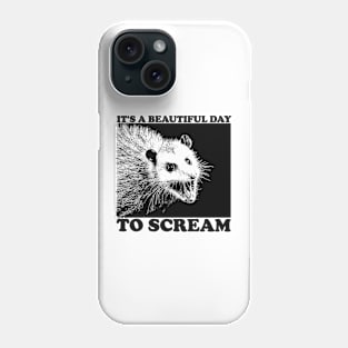 Screaming Possum Phone Case