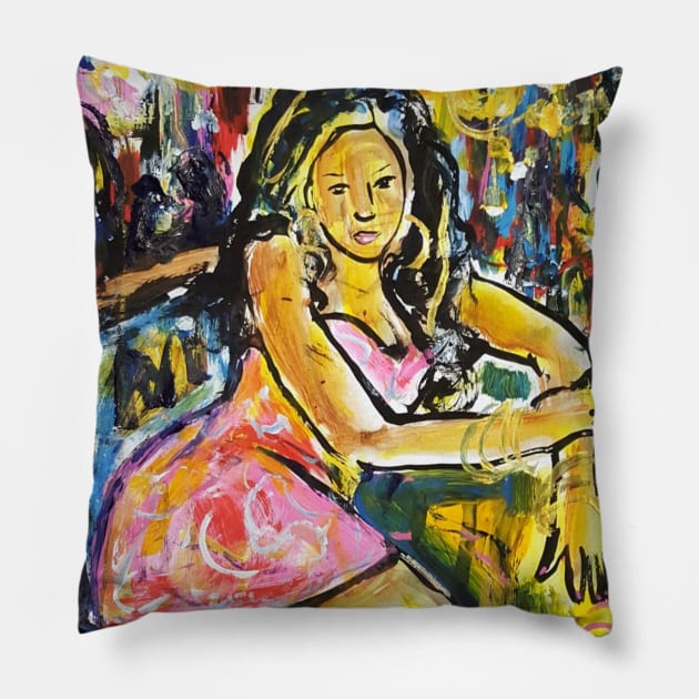 Club Queens Pillow by amoxes