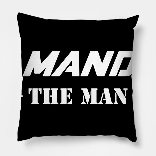 Amanda The Man | Team Amanda | Amanda Surname Pillow by Carbon