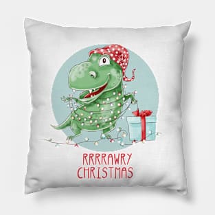 Rawry Christmas Pillow