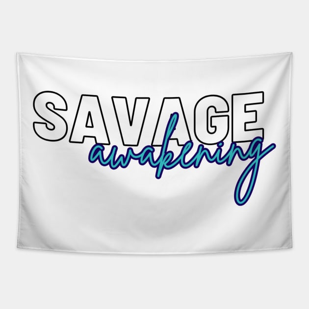 Savage Awakening Tapestry by cONFLICTED cONTRADICTION