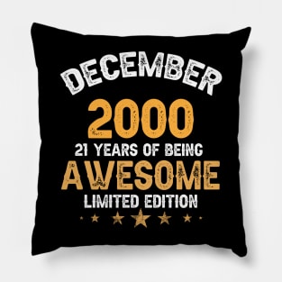 December 2002 20 years of being awesome limited edition Pillow