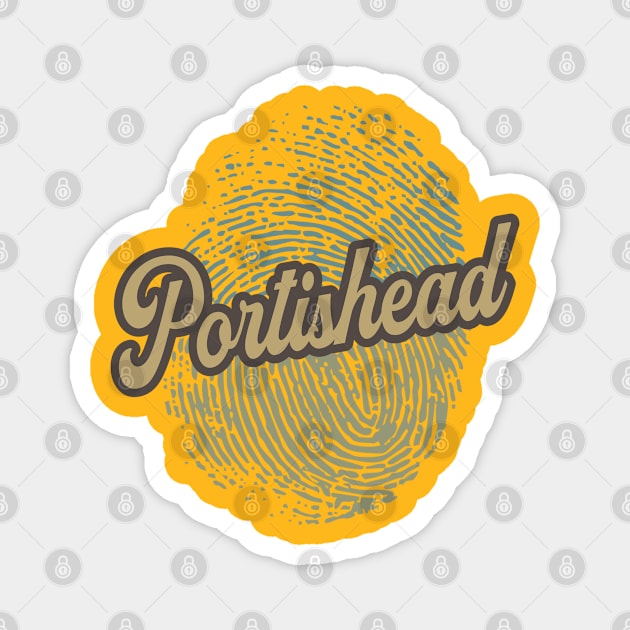 Portishead Fingerprint Magnet by anotherquicksand