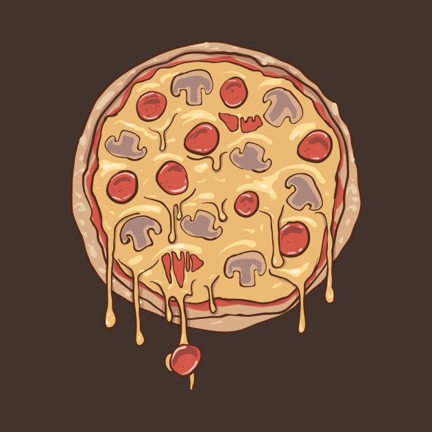 National Pizza Day Drip by Natural 20 Shirts