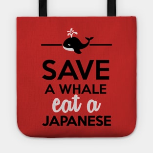 Eat & Drink - Save a Whale eat a Japanese Tote