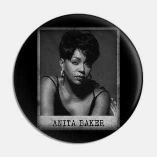 Anita Baker // Minimalist Fanart Tribute Pin